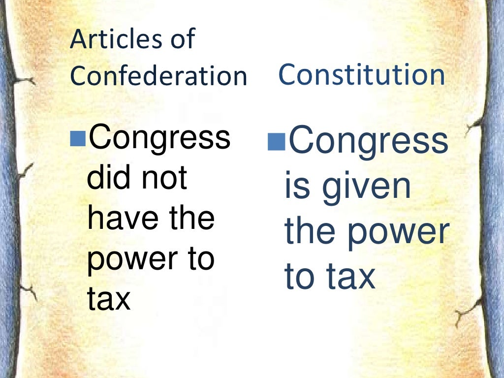 The Articles Of Confederation