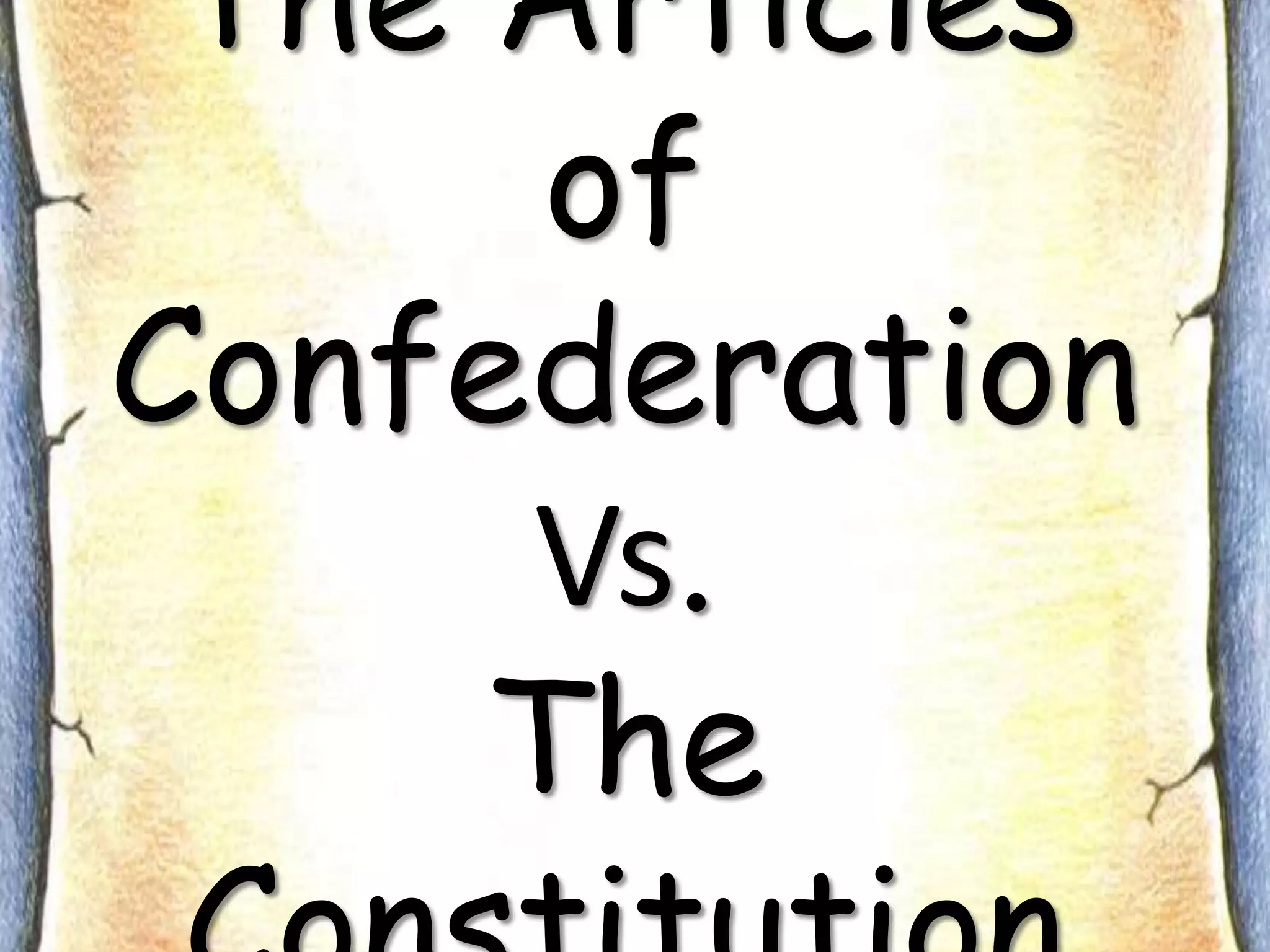 Discuss:Why is a constitution essential to a government?  