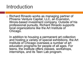 The Art Institute of Chicago’s Teen Lab Program | PPTX