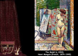 The Model (c.1904).
Henri Manguin (French, 1874-1949).
 