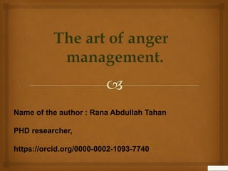 Name of the author : Rana Abdullah Tahan
PHD researcher,
https://orcid.org/0000-0002-1093-7740
 