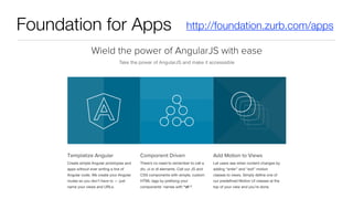Foundation for Apps http://foundation.zurb.com/apps
 