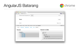 AngularJS Batarang
 