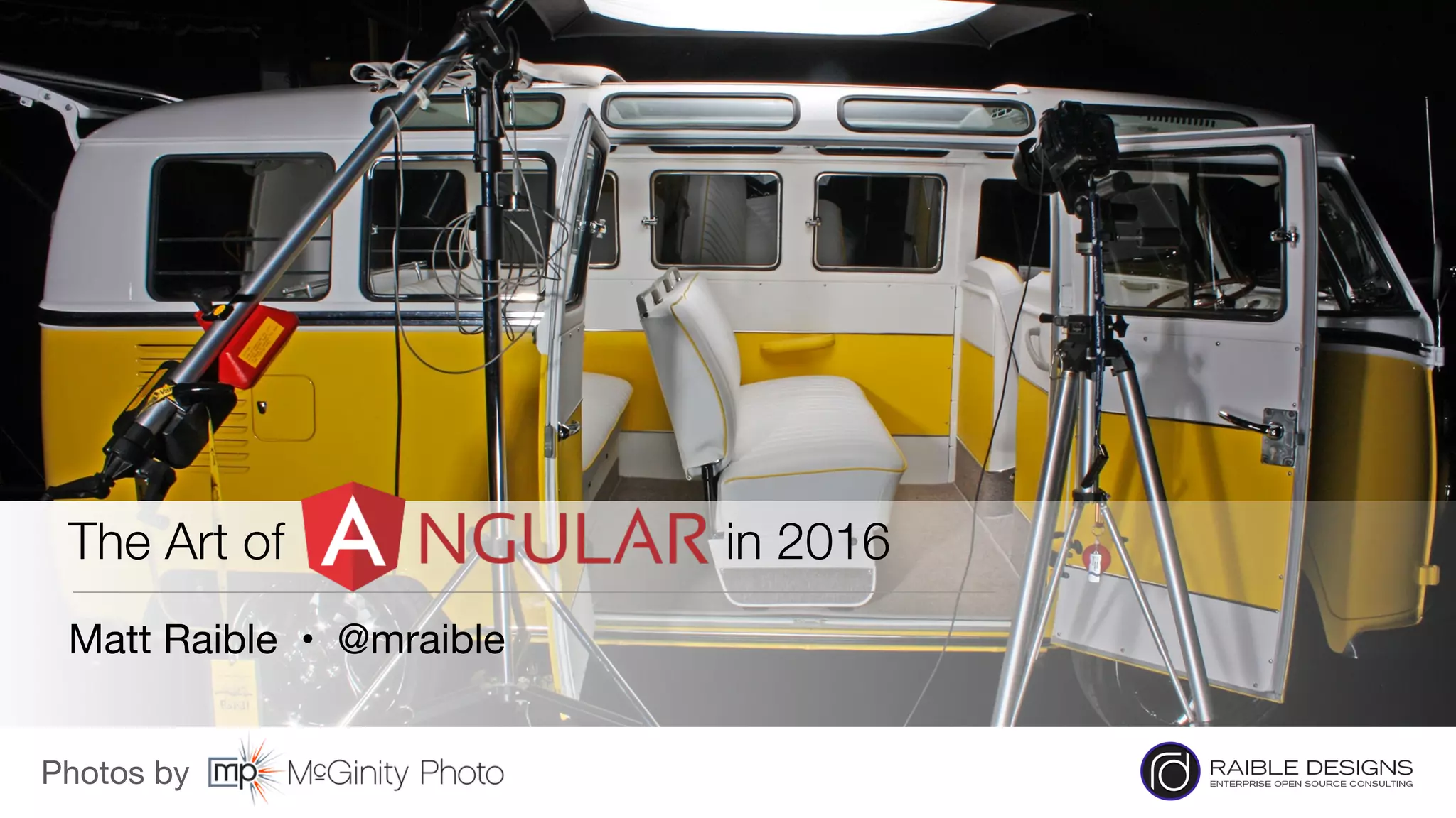 The Art of in 2016
Photos by McGinity Photo

Matt Raible • @mraible
 