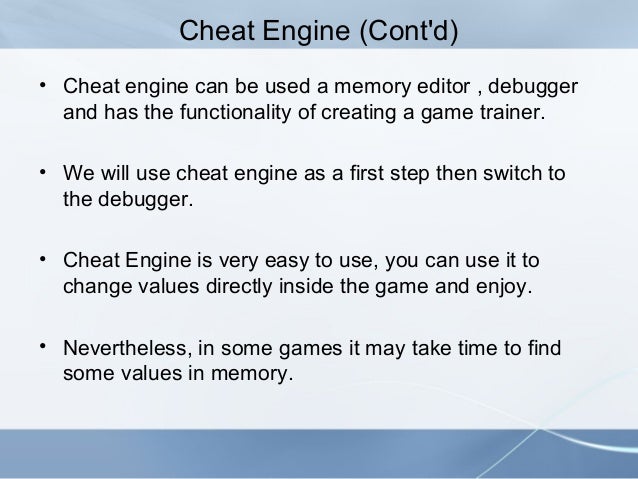 Memory Editor Games Memory Editor Games