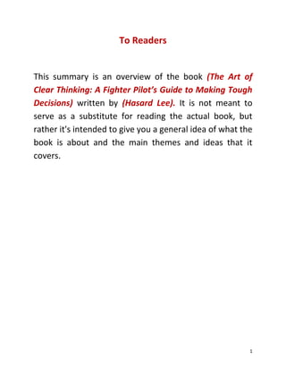The Art of Clear Thinking.docx