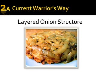 2a<br />Current Warrior's Way<br />Layered Onion Structure<br />