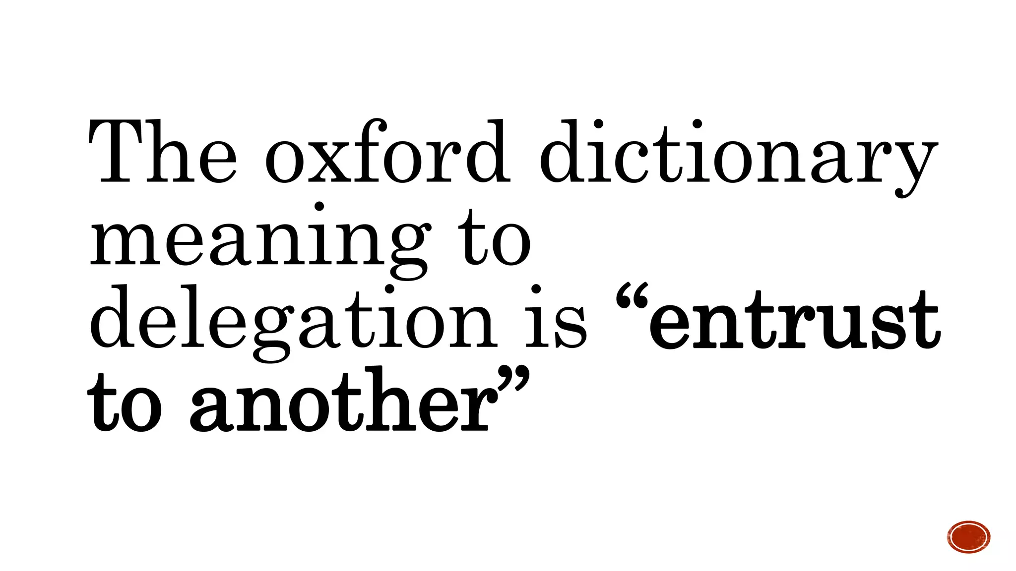 The Art of Delegation | PPTX