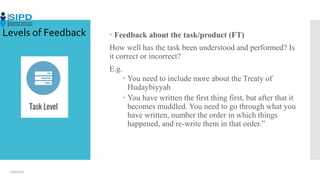 The art of effective feedback | PPTX