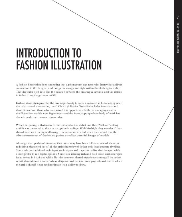 The Art Of Fashion Illustration