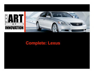 The Art Of Innovation