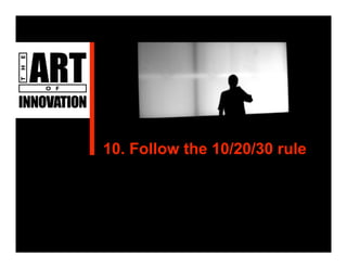 The Art Of Innovation