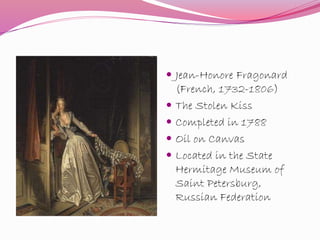 The Art of Love: An Exhibition of  Jean-Honore Fragonard’s Works