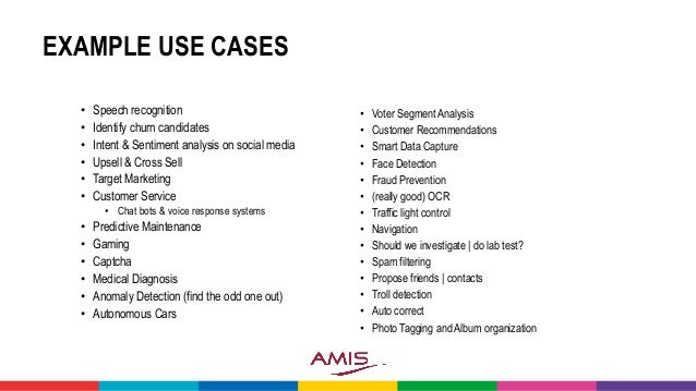 machine learning practical examples