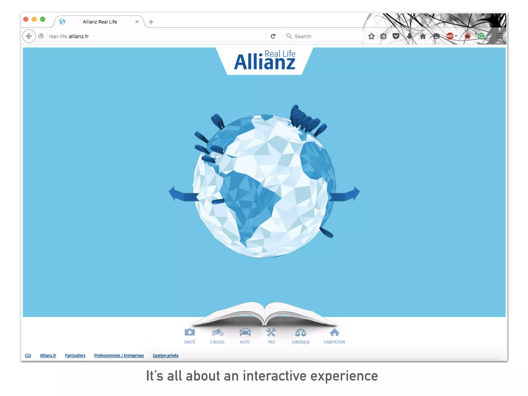 It’s all about an interactive experience