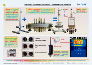Oiml R46 The art of meter testing on site 2019 | PDF