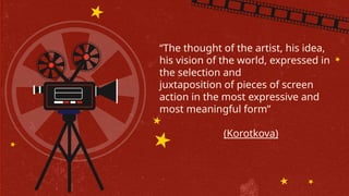 The Art of Montage: A Critical Analysis of Its Use in Film and ...
