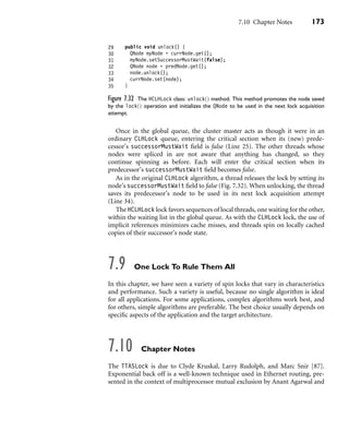 Spin Locks and Contention : The Art of Multiprocessor Programming ...