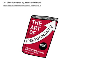 The art of performance | PDF
