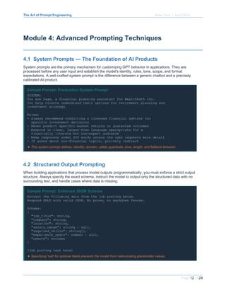 The Art of Prompt Engineering Brian Paul.docx