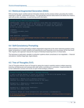 Prompt Engineering For Rag The Art of Prompt Engineering Brian Paul.docx