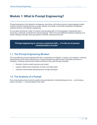 The Art of Prompt Engineering Brian Paul.docx
