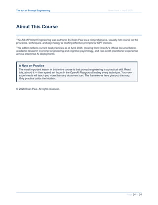 The Art of Prompt Engineering Brian Paul.docx