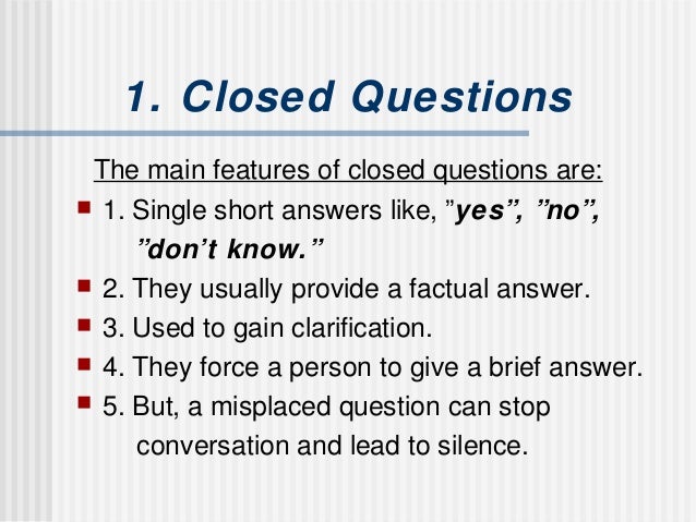 The Art Of Questioning 2 