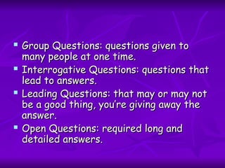 The Artof Questioning for learning students 2013.ppt