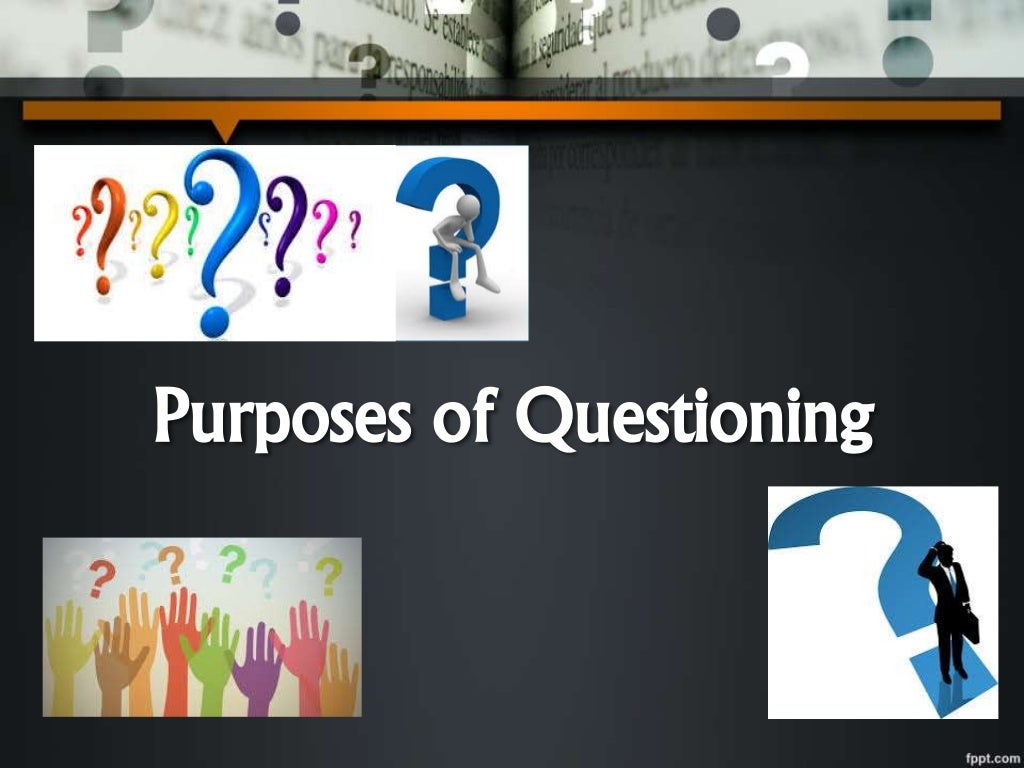 The Art of Questioning Teacher’s Role