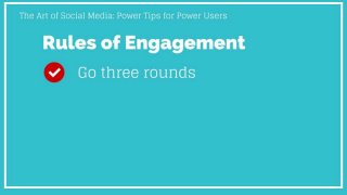 The Art of Social Media: Power Tips for Power Users