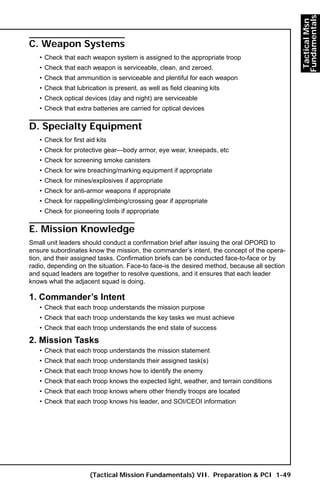 Usmc Tactical Task List.pdf The art of tactics | PDF