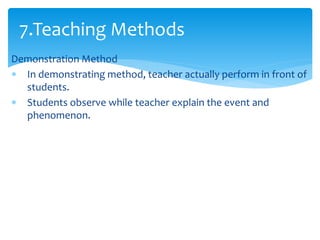 Demonstration Strategy The art of teaching | PPTX