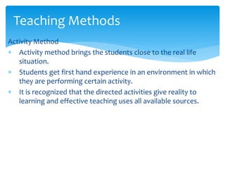 The art of teaching | PPTX