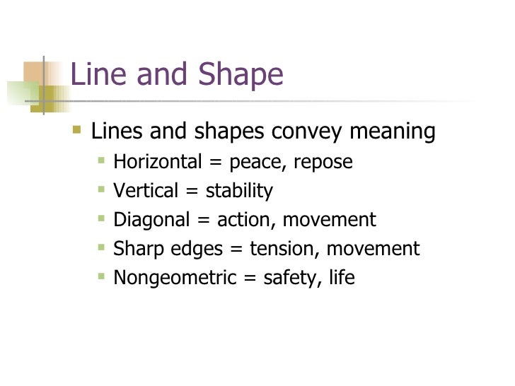 Shape Meaning In Art : The art of picture book