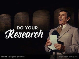 The Art of the Presentation