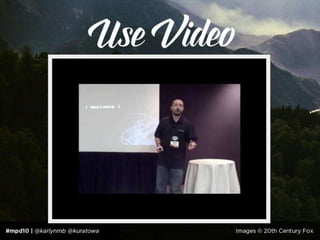 The Art of the Presentation