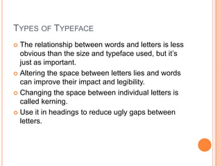 The Art Of Typography | PPTX