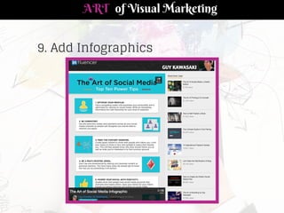 The Art of Visual Marketing by Peg Fitzpatrick and Guy Kawasaki Slide 24