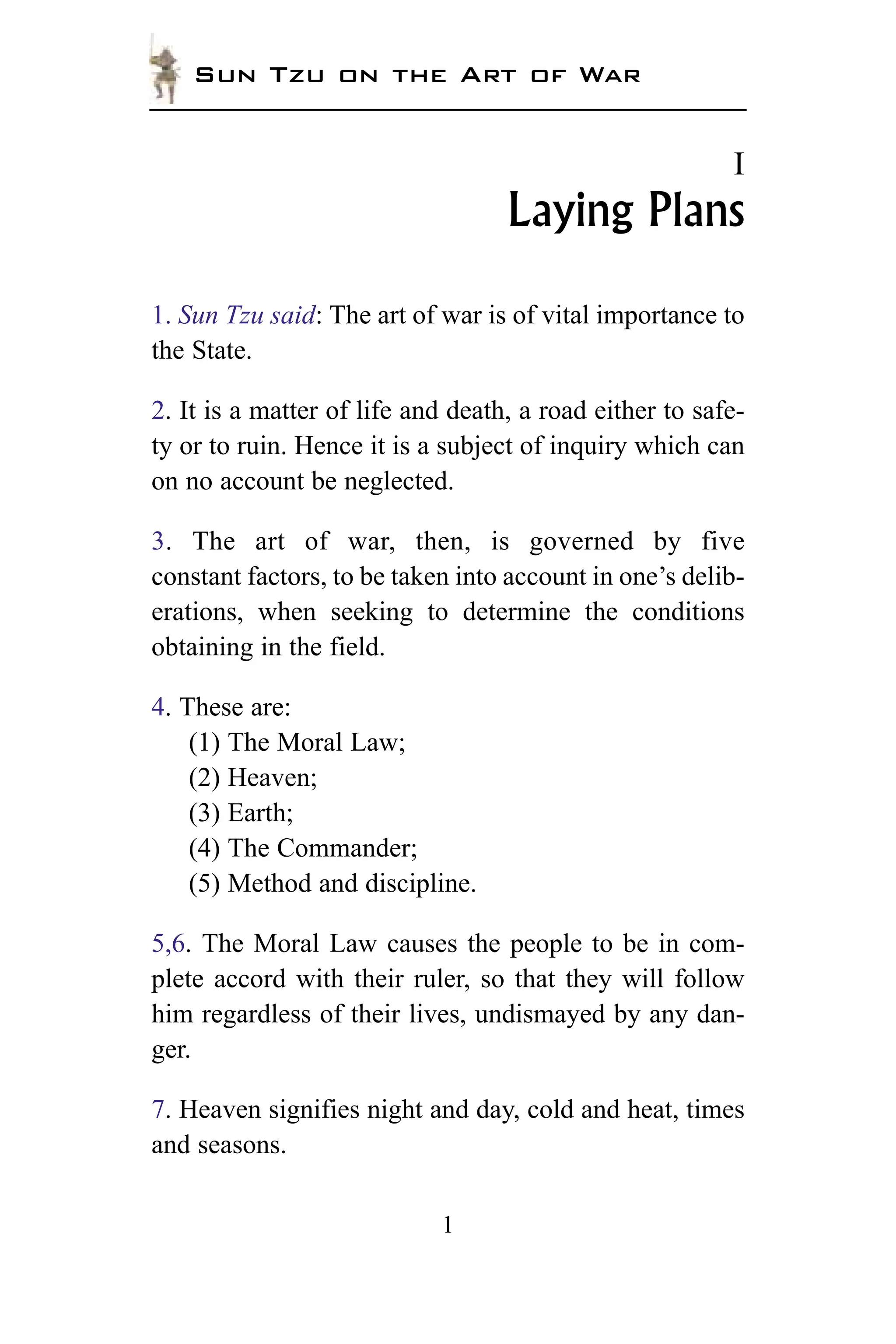 Sun Tzu • Arte da Guerra • The Art of