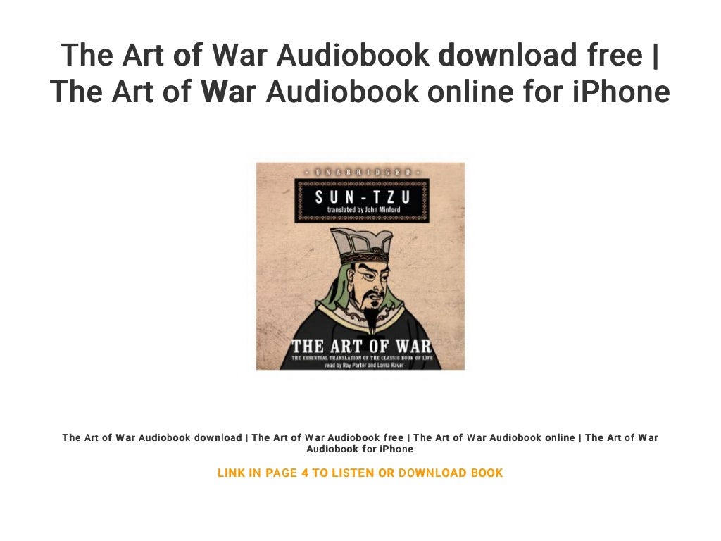 The Art of War Audiobook download free The Art of War