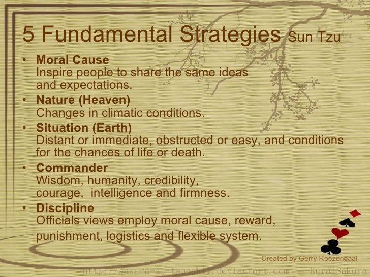 sun tzu art of war principles pdf