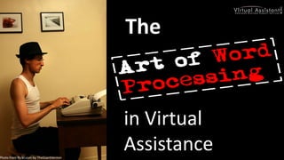 The in Virtual Assistance Photo from flickr.com by TheGiantVermin 