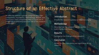 The Art of Writing an Abstract and types of abstracts | PDF