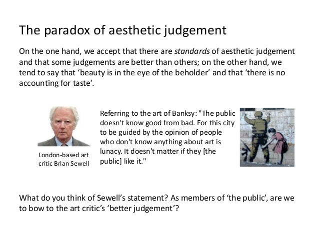 Arts Presentation For Tok 1