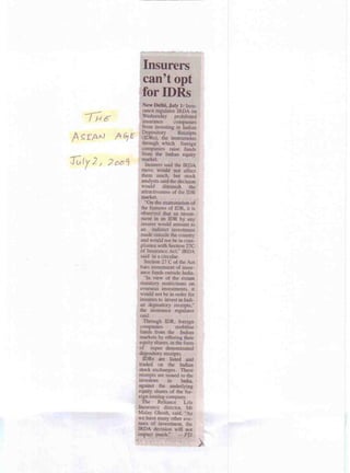 The Asian Age July 2, 2009
