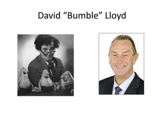 The characters were created by Michael Bentine, for a 1954 children’s programme on the BBC. These were three small creatures from outer space who slept on 'Professor' Bentine's ceiling and who had come to our planet to learn the ways of Earthling children. They inspired the nickname of a former English cricketer, due to the similarities of facial profiles.Identify.