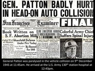 The Assassination of General George S. Patton