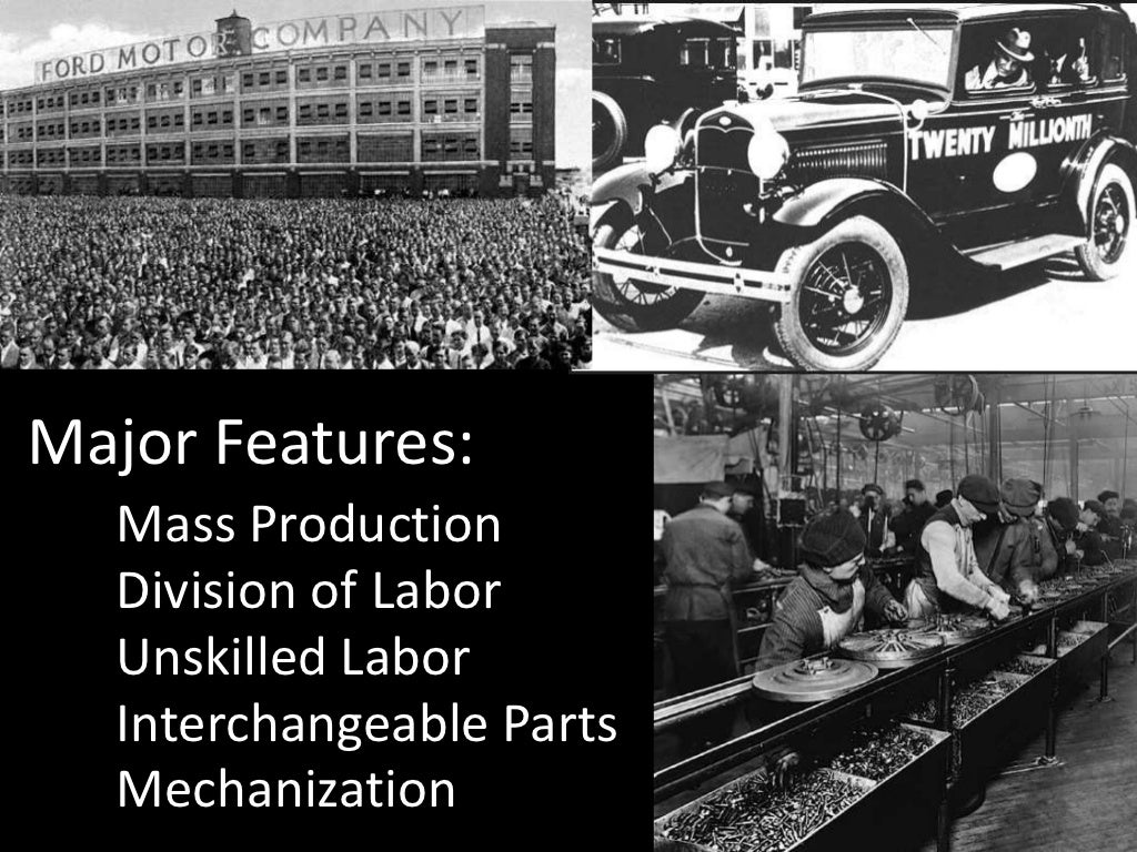 The Assembly Line and Mass Production Presentation