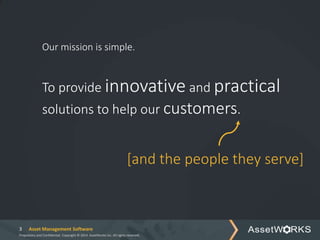 All About AssetWorks (Our Story) | PPTX